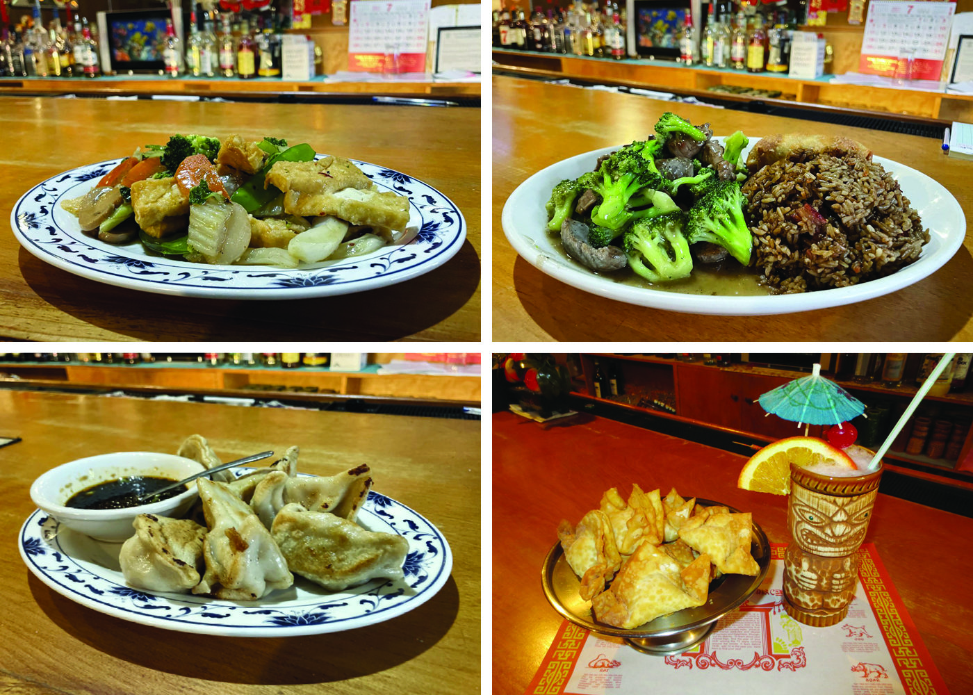 Let the devoted staff at China Sea, including longtime owner Ed Chu, help ease your burden this holiday season! Call 467-7440 for take-out or dine-in for delicious means such as these four mouth-watering options.